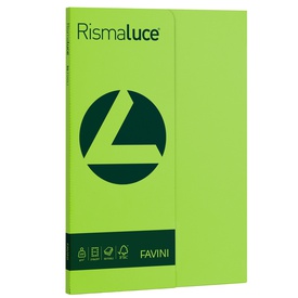 Carta Rismaluce Small - A4 - 200 gr - pistacchio 54 - Favini - conf. 50fogli