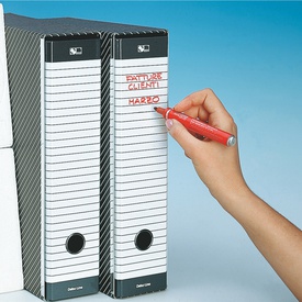 Registratore Delso Line G15 - dorso 8 cm - protocollo 23x33 cm - grigio- Esselte
