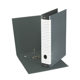 Registratore Delso Line G14 - dorso 5 cm - protocollo 23x33 cm - grigio- Esselte