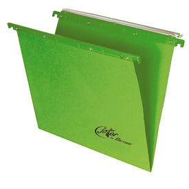 Cartella sospesa Joker - cassetto - interasse 39 cm - fondo V - 37 x 25cm - verde - Bertesi