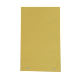 Separatori - cartoncino Manilla 200 gr - 12,5x23 cm - giallo - Cartotecnica del Garda - conf. 200 pezzi
