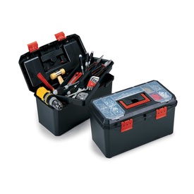 Valigetta portautensili ToolCase 19" - 47,5 x 24 x 22,5 cm - PPL - nero- Terry