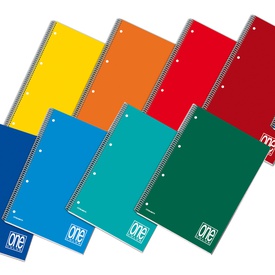 Maxiquaderno One Color - A4+ - forato - microperforato - quadretto 4 mm- 60 fogli - 80 gr - spiralato - Blasetti