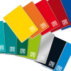 Maxiquaderno One Color - A4 - punto metallico - riga di 1a - 20+1 fogli- 80 gr - Blasetti