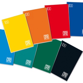 Maxiquaderno One Color - A4 - quadretto 5 mm con margine - 18+1 fogli -100 gr - Blasetti
