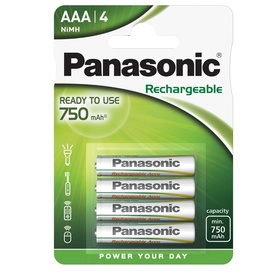 Pila Ministilo Infinium ricaricabili AAA - 1,2V - Panasonic - blister 4pezzi