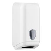 Dispenser di carta igienica in fogli - 15,8x13x30,7 cm - bianco - Mar Plast