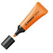 Evidenziatore stabilo Neon - punta a scalpello - tratto da 2,0-5,0mm - colore arancio  - Stabilo