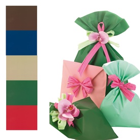Busta regalo Mat Pearly A - 40 x 65 cm - 40 micron - PPL - assortimento5 colori classici - PNP - conf. 50 pezzi