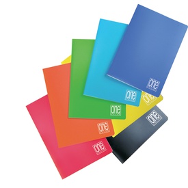 Maxiquaderno One Color - A4 - punto metallico - riga di 3a - 20 fogli -80 gr - copertina PPL - Blasetti