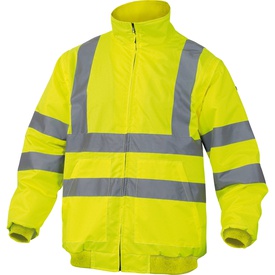 Giubbotto alta visibilità Reno HV - poliestere/poliuretano - taglia L -giallo fluo - Deltaplus