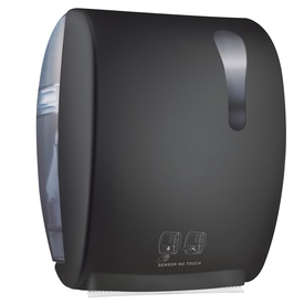 Dispenser elettronico asciugamani Kompatto Advan 875 - 32 x 22,4 x 40,5cm - nero - Mar Plast