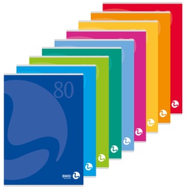 Maxiquaderno Color 80 - A4 - bianco - 80 fogli - 80gr - copertina 250gr- BM
