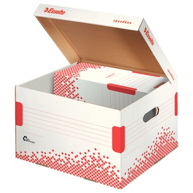 Scatola container Speedbox - Medium - 32,5x36,7cm - dorso 26,3 cm - Esselte