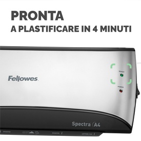 Plastificatrice Spectra - A4 - a caldo - Fellowes
