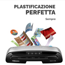Plastificatrice Saturn 3I - A4 - a caldo - Fellowes