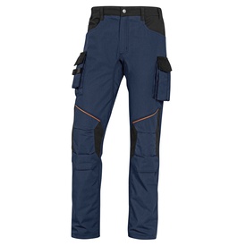 Pantalone da lavoro Mach 2 Corporate - twill/poliestere/cotone - tagliaL - blu/nero - Deltaplus