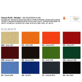 Poltrona semidirezionale COTXL - con braccioli regolabili - nero/grigio- Unisit