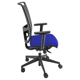 Poltrona semidirezionale Zoe ZOEA - con braccioli regolabili - blu/nero- Unisit