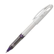 Roller con cappuccio Energeltradio  - punta 0,7mm - viola - fusto bianco - Pentel