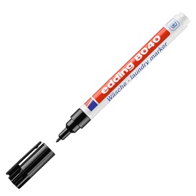Marcatore permanente per tessuti 8040 - punta 1,0mm - nero - Edding
