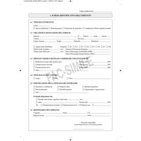 Libretto impianto climatizzazione Emilia Romagna - 297 x 210mm - 48 fogli - Edipro