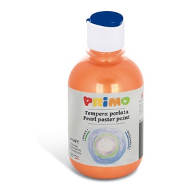 Tempera brillante perlata - 300ml - colori perlati assortiti - Primo - box 6 colori