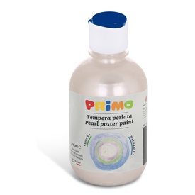 Tempera brillante perlata - 300ml - colori perlati assortiti - Primo - box 6 colori