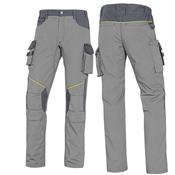 Pantalone da lavoro Mach 2 - twill/poliestere/cotone - taglia XXL - grigio chiaro/grigio scuro - Deltaplus
 - Deltaplus