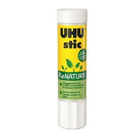 Colla UHU® Stic ReNATURE - 21 gr - bianco - UHU®