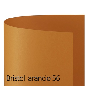 Cartoncino Bristol Color - 50x70cm - 200gr - arancio 56 - Favini -  Conf. 25 pezzi