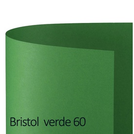 Cartoncino Bristol Color - 70x100cm - 200gr - verde 60 - Favini - Conf. 10 pezzi