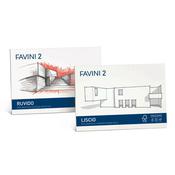 Album Favini 2 - 24x33cm - 110gr - 20 fogli - liscio squadrato - Favini