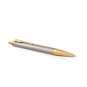 Penna a sfera IM Premium - Metal Chiselled - stilo M - grey - Parker