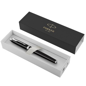 Penna a sfera IM Premium - Metal Chiselled - stilo M - grey - Parker