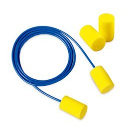 Inserti auricolari E.A.R. Classic con cordicella - SNR 28 dB - giallo -3M - conf. 200 pezzi