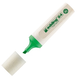 Evidenziatore 24 EcoLine - punta a scalpello - tratto da 2,0-5,0mm - astuccio 4 colori  - Edding