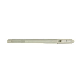 Penna a sfera gel con cappuccio Uni Ball Signo - punta 0,7mm - bianco -Uni Mitsubishi
