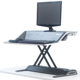 Postazione di lavoro Sit Stand Lotus - nero - Fellowes