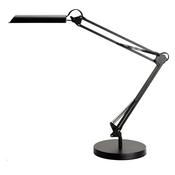 Lampada da tavolo Swingo - 44x34,5x13,5 cm - a led - 8W - nero - con base e morsetto - Unilux
