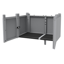 Kit Transforming Extension - per armadi Modular - 78 x 43,6 x 41,4 cm -PPL - grigio - Terry