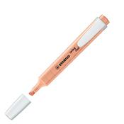 Evidenziatore Swing Cool pastel - punta a scalpello - tratto da 1,0-4,0mm - colore rosa pesca - Stabilo
