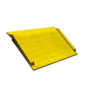 Rampa per scalini - 75x125,6x7,5 cm - giallo