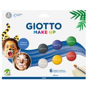 Ombretti Make Up colori classici - cremosi - Giotto - Conf. 6 colori