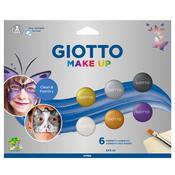 Ombretti Make Up colori metal - cremosi - Giotto - Conf. 6 colori