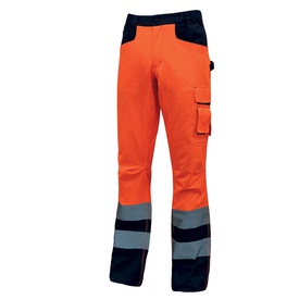 Pantalone invernale alta visibilità Beacon - arancio  fluo - taglia XXL- U-Power