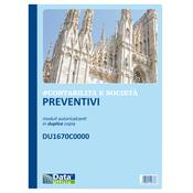 Blocco Preventivi/Ordini banchetti 50/50 copie autoric. DU1670C0000 Data Ufficio