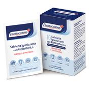 Bustine monodose igienizzanti con antibatterico - Farmacotone - scatola 10 pezzi
