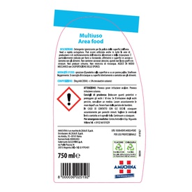 Igienizzante multiuso area food - 750 ml - Amuchina Professional