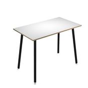 Tavolo alto Skinny Metal - 180 x 80 x H 105 cm - nero / bianco - Artexport